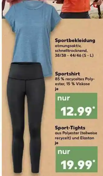 Kaufland Sportbekleidung, Sportshirt Oder Sport-tights Angebot