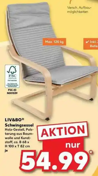 Kaufland Liv&bo Schwingsessel Angebot