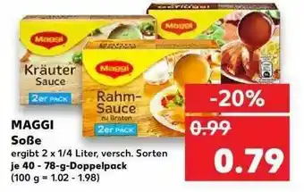 Kaufland Maggi Soße Angebot