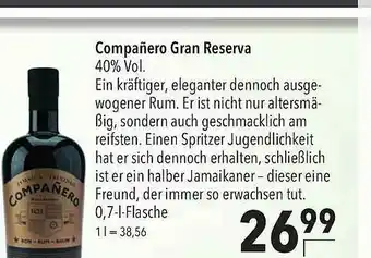 CITTI Markt Compañero Gran Reserva Angebot