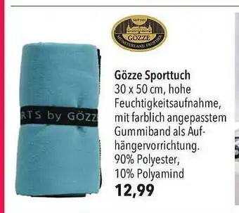 CITTI Markt Gözze Sporttuch Angebot