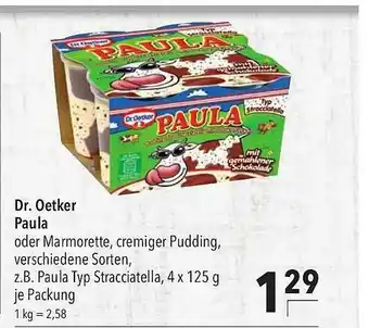 CITTI Markt Dr Oetker Paula Angebot