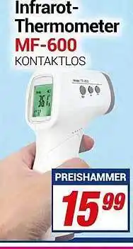 CENTERSHOP Infrarot Thermometer MF-600 Angebot