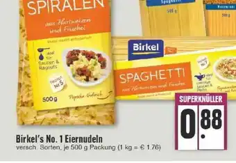 Edeka Birkel's No. 1 Eiernudeln Angebot