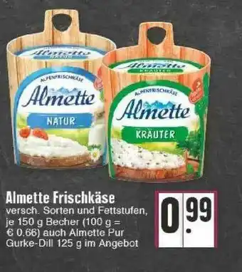 Edeka Almette Frischkäse Angebot