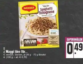 Edeka Maggi Idee Für... Angebot