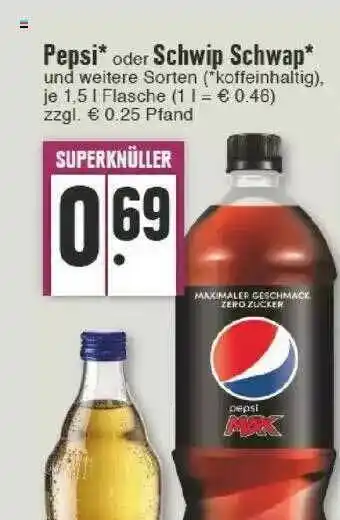 Edeka Pepsi Oder Schwip Schwap Angebot