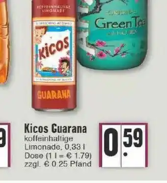 Edeka Kicos Guarana Angebot