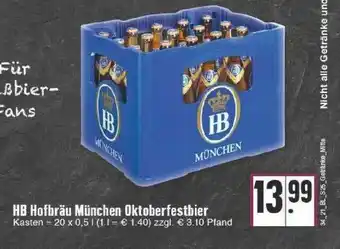 Edeka Hb Hofbräu München Oktoberfestbier Angebot