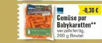 Edeka Gemüse Pur Babykarotten Angebot