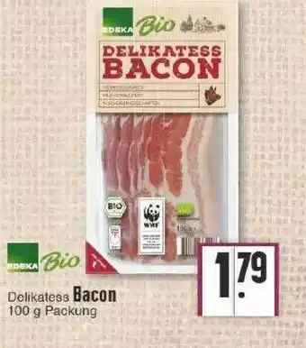 Edeka Edeka Bio Bacon Angebot