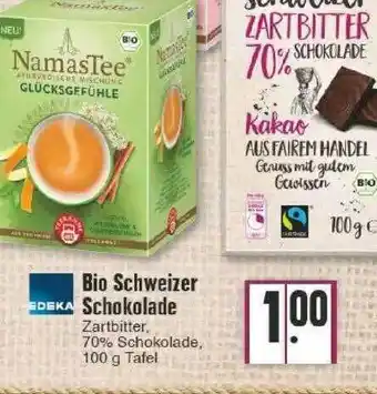 Edeka Edeka Bio Schweizer Schokolade Angebot