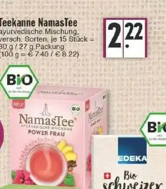 Edeka Teekanne Namastee Angebot