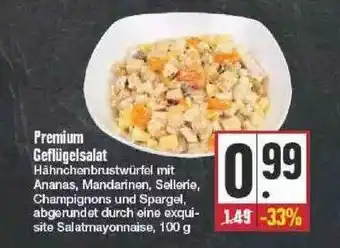 Edeka Premium Geflügelsalat Angebot