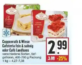 Edeka Copperath & Wiese Cafeteria Fein & Sahnig Oder Café Landhaus Angebot