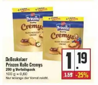 Edeka Debeukelaer Prinzen Rolle Cremys Angebot