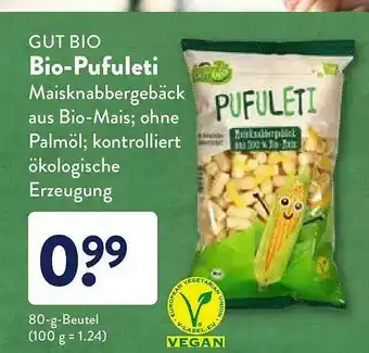 Aldi Nord Gut Bio Bio-pufuleti Angebot