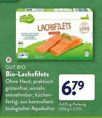 Aldi Nord Gut Bio Bio-lachsfilets Angebot