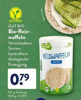 Aldi Nord Gut Bio Bio-reiswaffeln Angebot