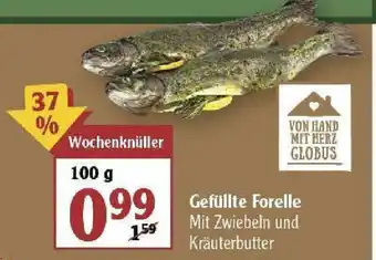 Globus Gefüllte Forelle 100g Angebot