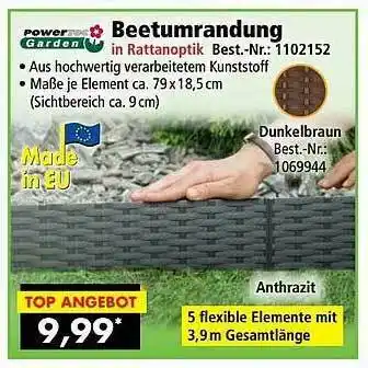 Norma24 Powertec Garden Beetumrandung Angebot