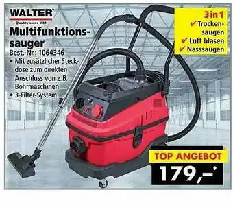 Norma24 Walter Multifunktionssauger Angebot