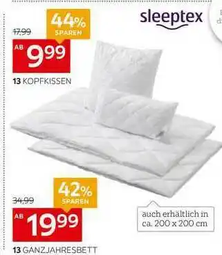 XXXLutz Ganzjahresbett Sleeptex Angebot