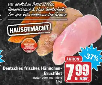 Hit Deutsches frisches Hähnchen Brustfilet 1kg Angebot