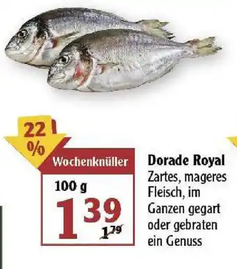 Globus Dorade Royal 100g Angebot