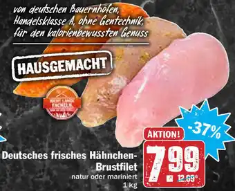 HIT Ullrich Deutsches frisches Hähnchen Brustfilet 1kg Angebot