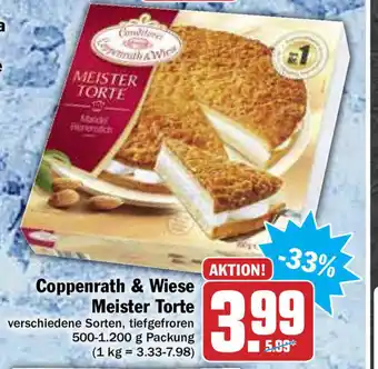 Hit Coppenrath  Wiese Meister Torte 500-1.200g Angebot