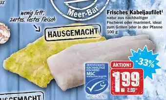 HIT Ullrich Frisches Kabeljaufilet 100g Angebot