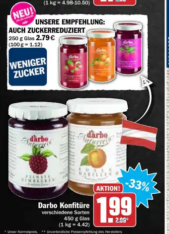 Hit Darbo Konfitüre 450g Angebot