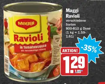 HIT Ullrich Maggi Ravioli 800-810g Dose Angebot