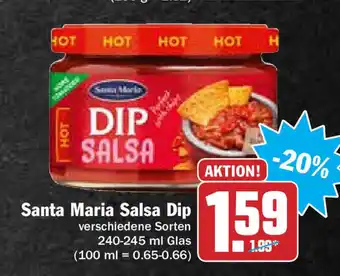 Hit Santa Maria Salsa Dip 240-245ml Angebot