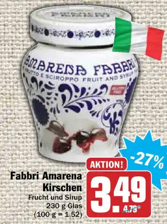 HIT Ullrich Fabbri Amarena Kirschen 230g Angebot