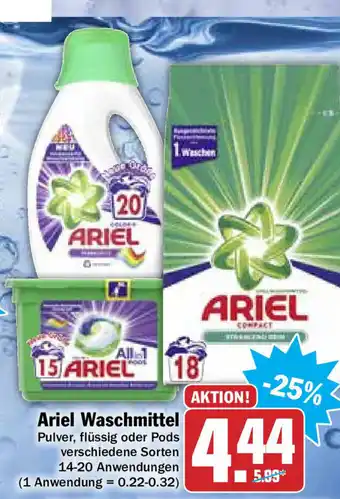 HIT Ullrich Ariel Waschmittel Angebot