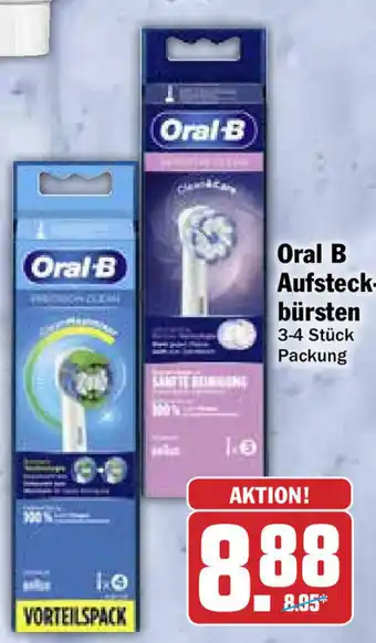 Hit Oral B Aufsteck Bürsten Angebot