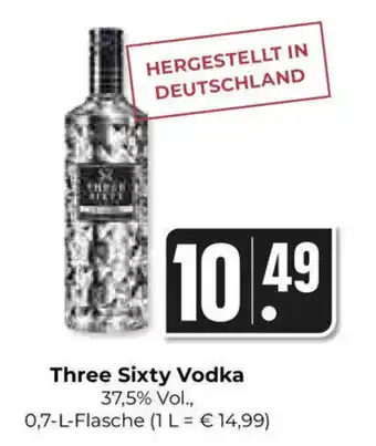 Hieber's Frische Center Three Sixty Vodka 37,5% Vol., 0,7-L Angebot