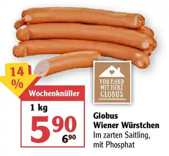 Globus Globus Wiener Würstchen 1kg Angebot