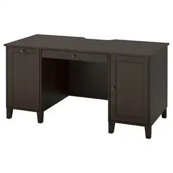 IKEA Idanäs schreibtisch braun Angebot