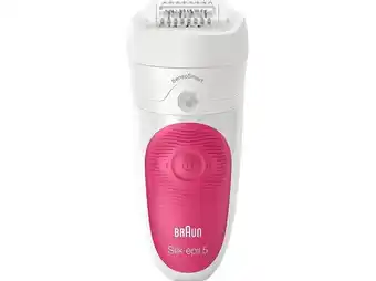 MediaMarkt Braun silk-épil 5 5/500 sensosmart epilierer, weiß / pink Angebot