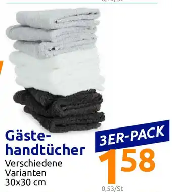 Action Gästehandtücher Angebot