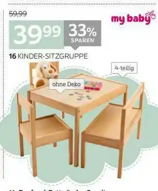 XXXLutz Kinder-sitzgruppe My Baby Angebot