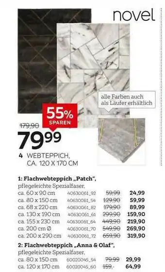 XXXLutz Webteppich Ca. 120x170 Cm Angebot