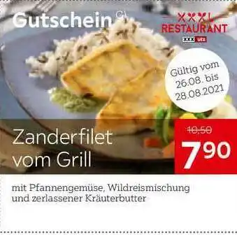 XXXLutz Zanderfilet Vom Grill Gutschein Angebot