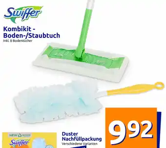 Action Swiffer Kombikit Boden/Staubtuch Angebot