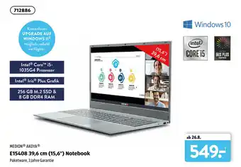 Aldi Süd Medion Akoya E15408 39,6 cm (15,6") Notebook Angebot