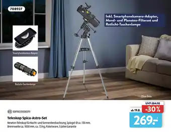 Aldi Süd Bresser Teleskop Spica Astro Set Angebot