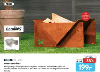 Aldi Süd Home Deluxe Feuerschale ätna Angebot